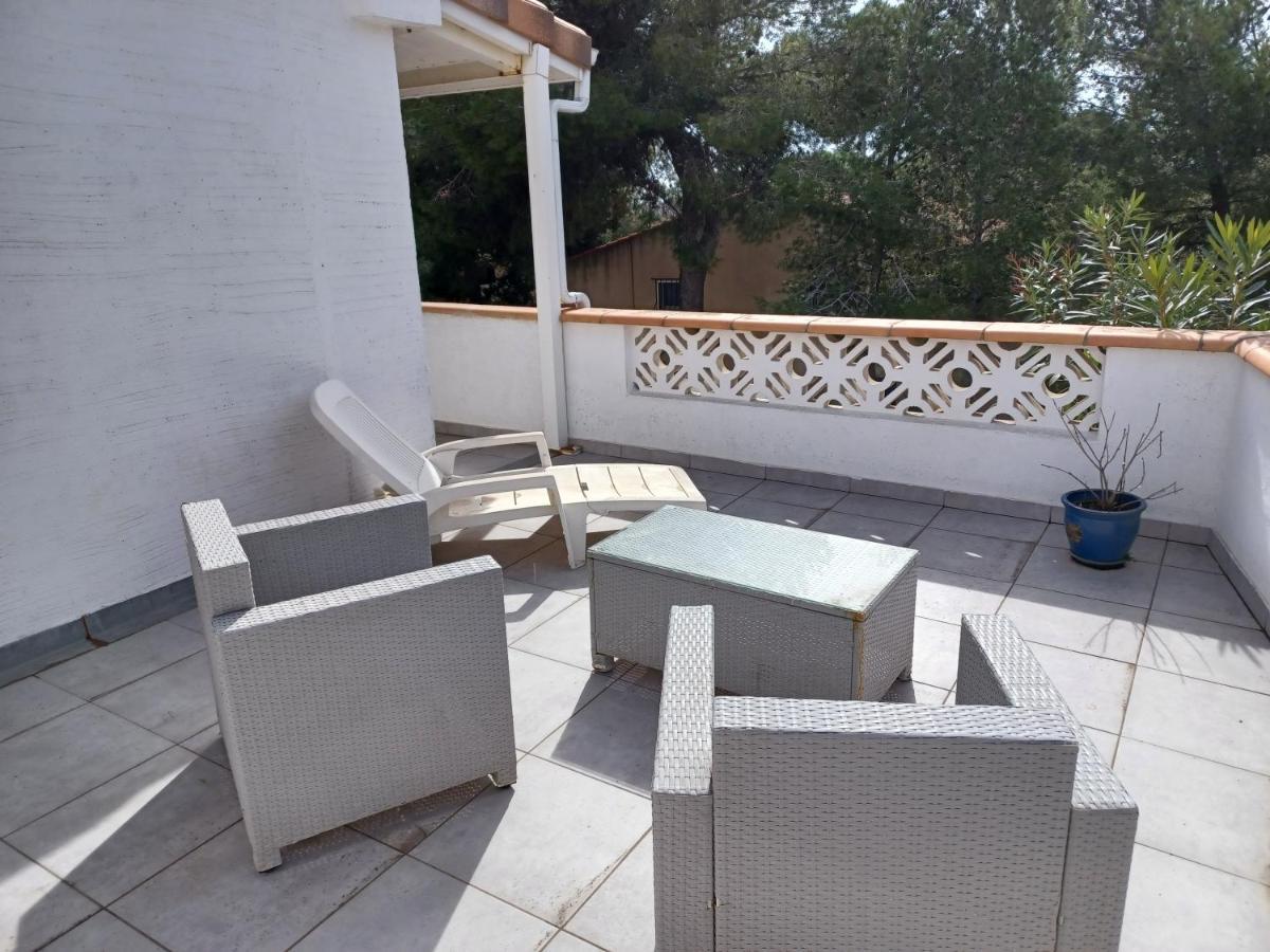 Cote Indigo - Villa 7 Personnes, 3 Chambres, 3 Terrasses - A 150 De La Mer Saint-Pierre-la-Mer  Eksteriør billede