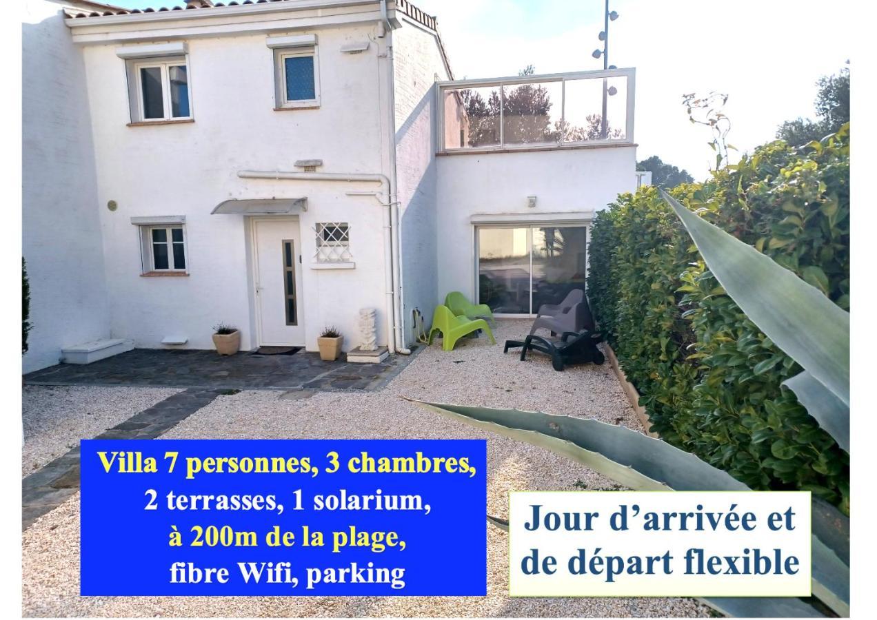 Cote Indigo - Villa 7 Personnes, 3 Chambres, 3 Terrasses - A 150 De La Mer Saint-Pierre-la-Mer  Eksteriør billede